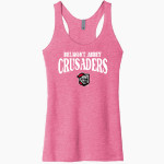 Belmont Abbey College The Official Store of the Crusaders Next Level Apparel Women's Tri-Blend Racerback Tank Front Thumbnail