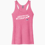 Kamehameha Maui Warriors <span class="pdp-name-mascot">Kamehameha Maui Warriors</span> Next Level Apparel Women's Tri-Blend Racerback Tank Front Thumbnail