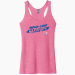 Indian Land Warriors Next Level Apparel Women's Tri-Blend Racerback Tank Front Thumbnail