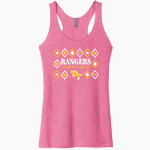 Forest Lake Rangers Next Level Apparel Women's Tri-Blend Racerback Tank Front Thumbnail