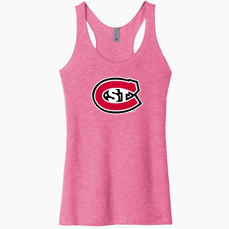 St. Cloud State University The Official Online Store <span class="pdp-name-mascot">St. Cloud State Huskies</span> Next Level Apparel Women's Tri-Blend Racerback Tank
