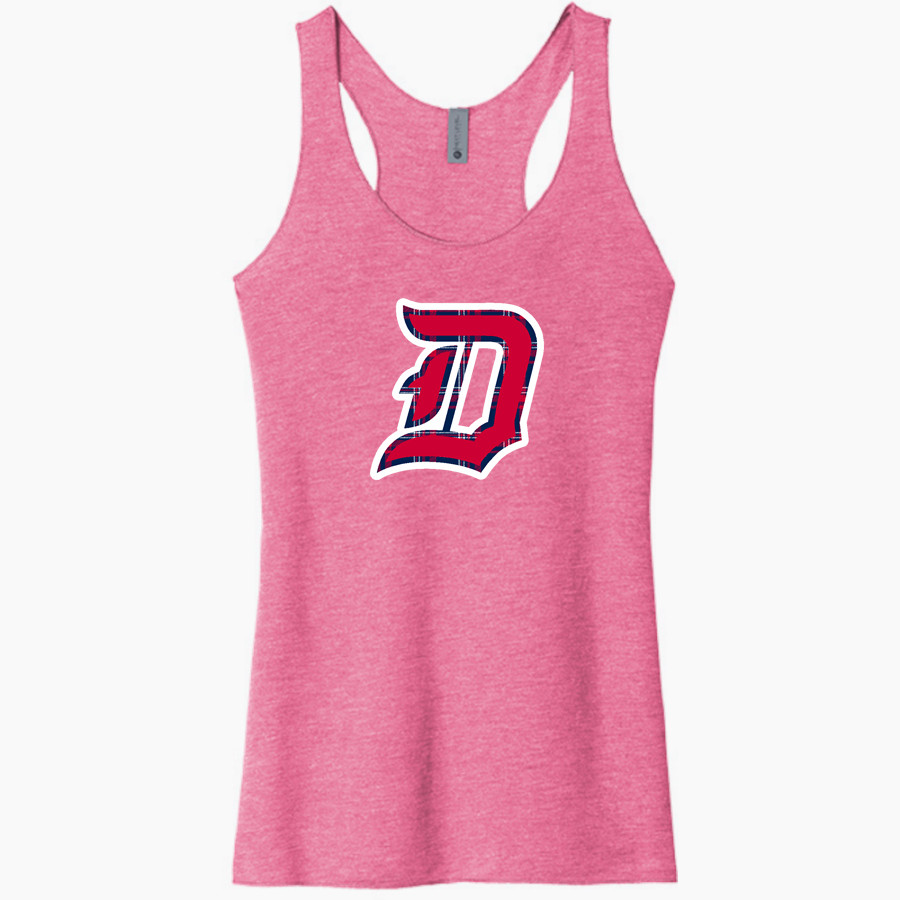 Dunedin Falcons <span class="pdp-name-mascot">Dunedin High School Falcons</span> Next Level Apparel Women's Tri-Blend Racerback Tank