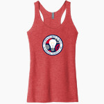 Kairos Public Schools Patriots <span class="pdp-name-mascot">Kairos Public Schools Patriots</span> Next Level Apparel Women's Tri-Blend Racerback Tank Front Thumbnail