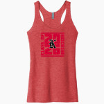 KOSCIUSKO HIGH SCHOOL WHIPPETS <span class="pdp-name-mascot">KOSCIUSKO WHIPPETS</span> Next Level Apparel Women's Tri-Blend Racerback Tank Front Thumbnail