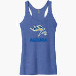 AGOURA HIGH SCHOOL CHARGERS Next Level Apparel Women's Tri-Blend Racerback Tank Front Thumbnail
