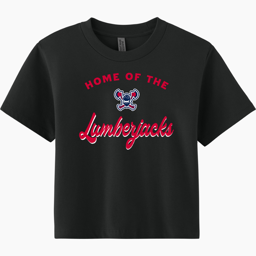 North Tonawanda Lumberjacks Next Level Apparel Women's Heavyweight Boxy Tee