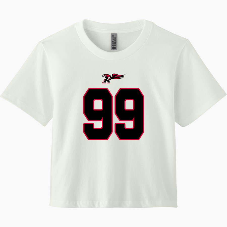 Ricardo Estrada Falcons Next Level Apparel Women's Heavyweight Boxy Tee