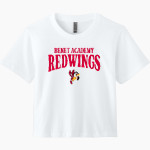 BENET ACADEMY REDWINGS Next Level Apparel Women's Heavyweight Boxy Tee Front Thumbnail