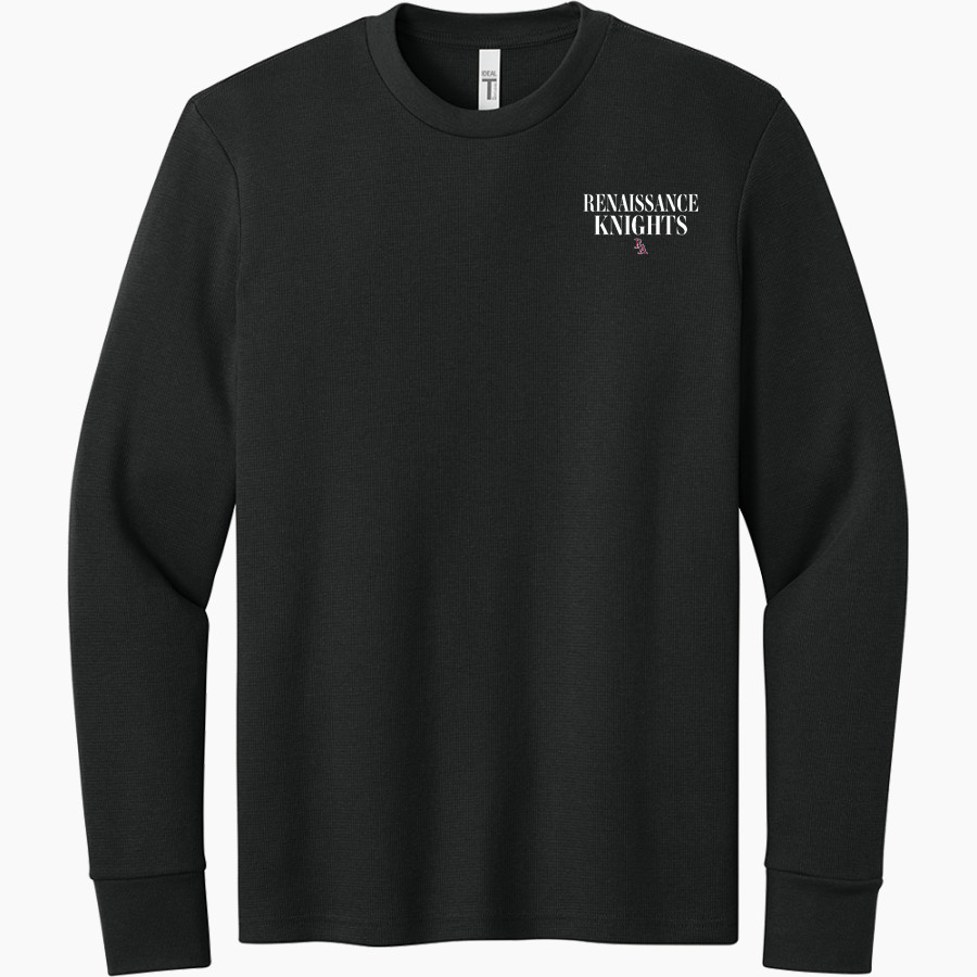 Renaissance Knights <span class="pdp-name-mascot">Renaissance Knights</span> Next Level Apparel Unisex Ideal Thermal Long Sleeve Tee