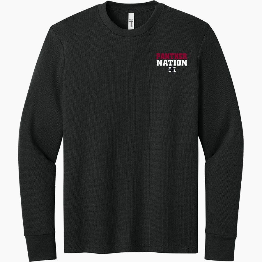 MODESTO HIGH SCHOOL PANTHERS <span class="pdp-name-mascot">MODESTO PANTHERS</span> Next Level Apparel Unisex Ideal Thermal Long Sleeve Tee