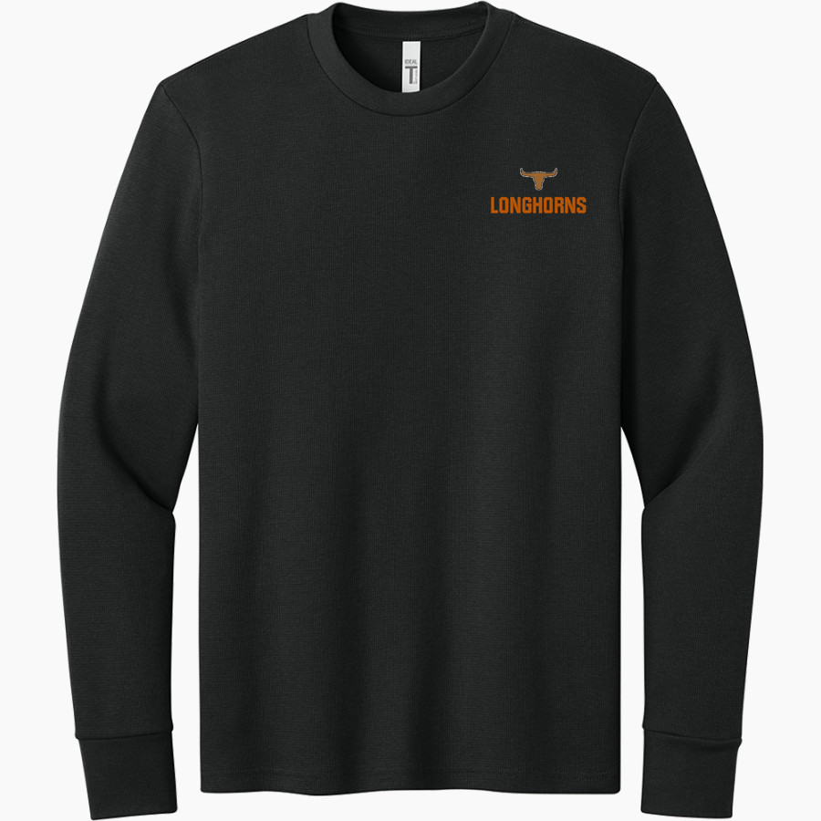 Sycamore Longhorns <span class="pdp-name-mascot">Sycamore Elementary School Longhorns</span> Next Level Apparel Unisex Ideal Thermal Long Sleeve Tee