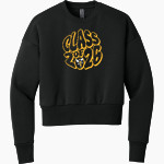 Rochester YellowJackets <span class="pdp-name-mascot">University of Rochester Athletics</span> Next Level Apparel Women's Heavyweight Sweatshirt Front Thumbnail