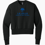 LA JOLLA COUNTRY DAY SCHOOL <span class="pdp-name-mascot">LA JOLLA TORREYS</span> Next Level Apparel Women's Heavyweight Sweatshirt Front Thumbnail