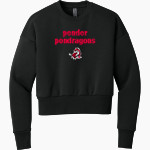 PENDER HIGH SCHOOL PENDRAGONS <span class="pdp-name-mascot">PENDER PENDRAGONS</span> Next Level Apparel Women's Heavyweight Sweatshirt Front Thumbnail