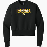 ISABELLA HIGH SCHOOL MUSTANGS <span class="pdp-name-mascot">ISABELLA MUSTANGS</span> Next Level Apparel Women's Heavyweight Sweatshirt Front Thumbnail