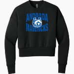 Andrada Mavericks Online Store Next Level Apparel Women's Heavyweight Sweatshirt Front Thumbnail