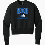UAH Chargers <span class="pdp-name-mascot">University of Alabama Chargers</span> Next Level Apparel Women's Heavyweight Sweatshirt Front Thumbnail