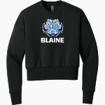 Blaine Bengals <span class="pdp-name-mascot">Blaine Bengals</span> Next Level Apparel Women's Heavyweight Sweatshirt Front Thumbnail