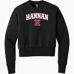 Hannan Hawks <span class="pdp-name-mascot">Archbishop Hawks</span> Next Level Apparel Women's Heavyweight Sweatshirt Front Thumbnail
