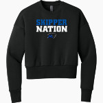 Minnetonka Skippers <span class="pdp-name-mascot">Minnetonka Skippers</span> Next Level Apparel Women's Heavyweight Sweatshirt Front Thumbnail