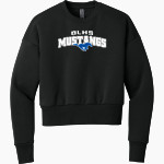 BLHS Mustangs <span class="pdp-name-mascot">BLHS Mustangs</span> Next Level Apparel Women's Heavyweight Sweatshirt Front Thumbnail