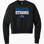 Minnetonka Skippers Next Level Apparel Women's Heavyweight Sweatshirt Front Thumbnail