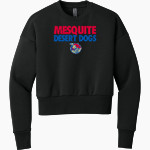 Mesquite Desert Dogs Next Level Apparel Women's Heavyweight Sweatshirt Front Thumbnail