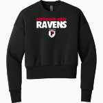 PORTSMOUTH ABBEY SCHOOL RAVENS <span class="pdp-name-mascot">PORTSMOUTH ABBEY RAVENS</span> Next Level Apparel Women's Heavyweight Sweatshirt Front Thumbnail