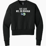 Rt. 12 Pickle Rt. 12 Pickle <span class="pdp-name-mascot">Rt. 12 Pickle</span> Next Level Apparel Women's Heavyweight Sweatshirt Front Thumbnail