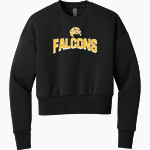 CENTRAL TECH SCHOOL FALCONS <span class="pdp-name-mascot">CENTRAL FALCONS</span> Next Level Apparel Women's Heavyweight Sweatshirt Front Thumbnail