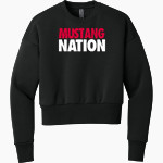 Monte Vista Mustangs <span class="pdp-name-mascot">Monte Vista Mustangs</span> Next Level Apparel Women's Heavyweight Sweatshirt Front Thumbnail