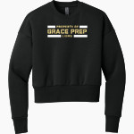 GRACE PREP ACADEMY LIONS <span class="pdp-name-mascot">GRACE LIONS</span> Next Level Apparel Women's Heavyweight Sweatshirt Front Thumbnail