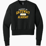 Gateway Academy Gateway Academy <span class="pdp-name-mascot">Gateway Academy</span> Next Level Apparel Women's Heavyweight Sweatshirt Front Thumbnail