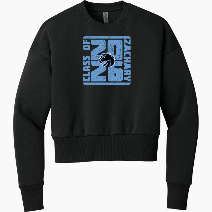 Zachary Broncos Next Level Apparel Women's Heavyweight Sweatshirt