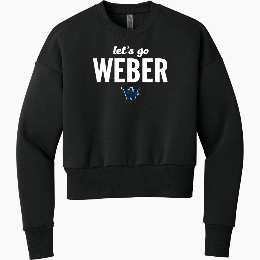 Weber Rams Next Level Apparel Women's Heavyweight Sweatshirt