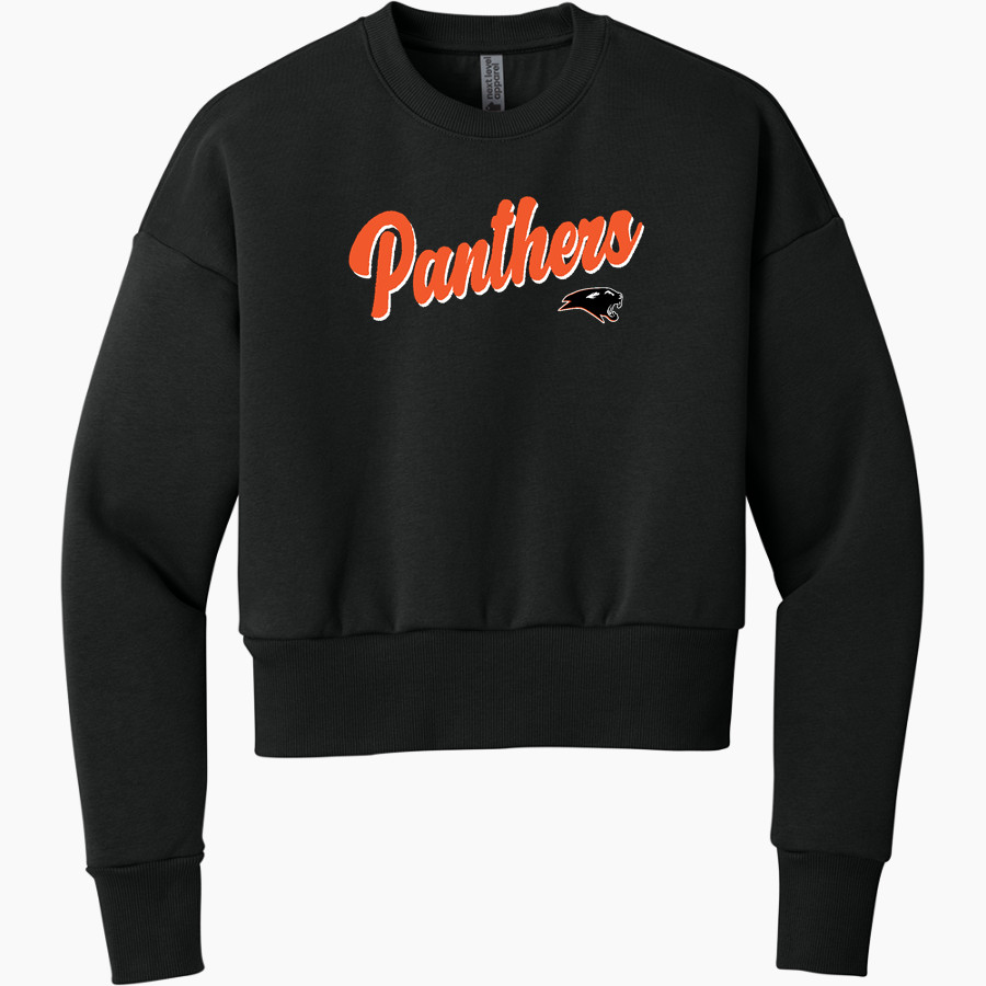 CROOMS ACADEMY PANTHERS Next Level Apparel Women's Heavyweight Sweatshirt