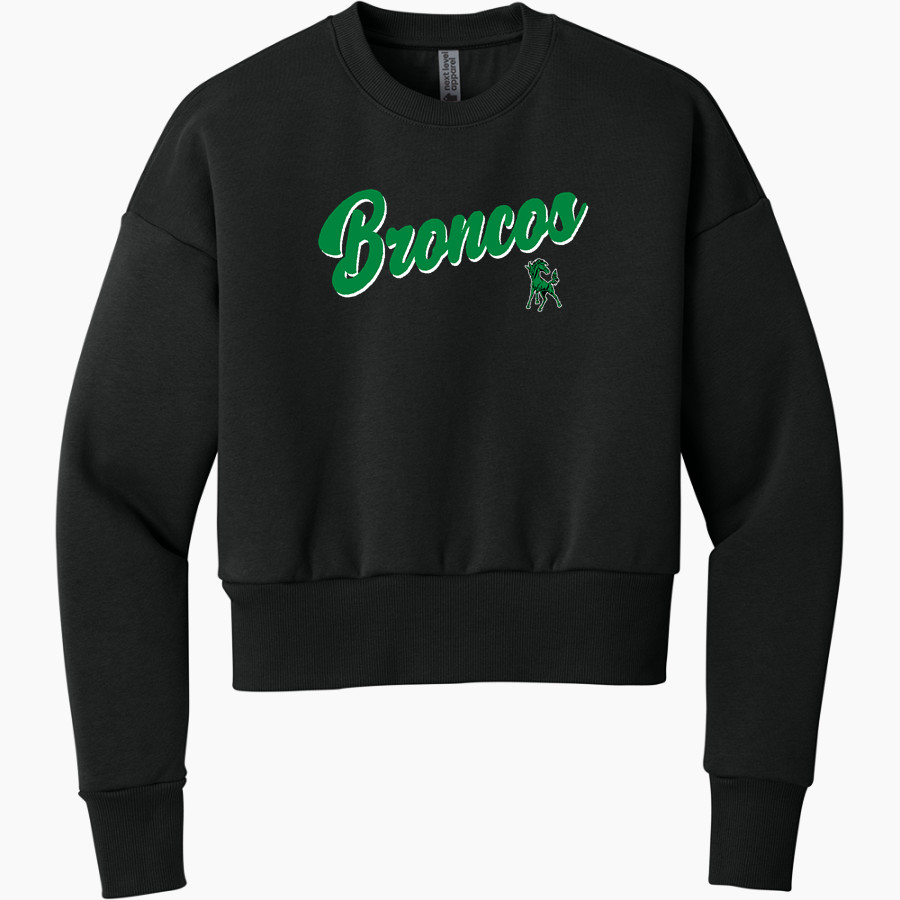 Blackfoot Broncos Next Level Apparel Women's Heavyweight Sweatshirt