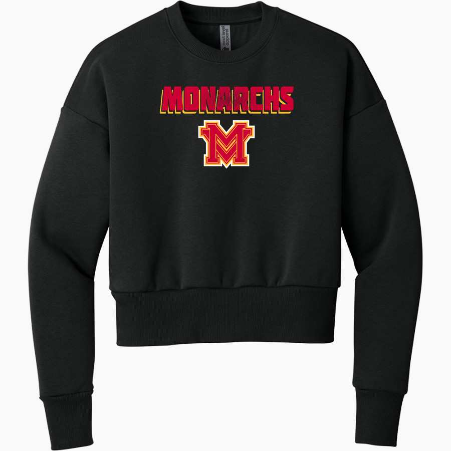 MONTE VISTA HIGH SCHOOL MONARCHS <span class="pdp-name-mascot">MONTE VISTA MONARCHS</span> Next Level Apparel Women's Heavyweight Sweatshirt