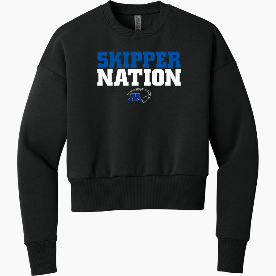 Minnetonka Skippers <span class="pdp-name-mascot">Minnetonka Skippers</span> Next Level Apparel Women's Heavyweight Sweatshirt