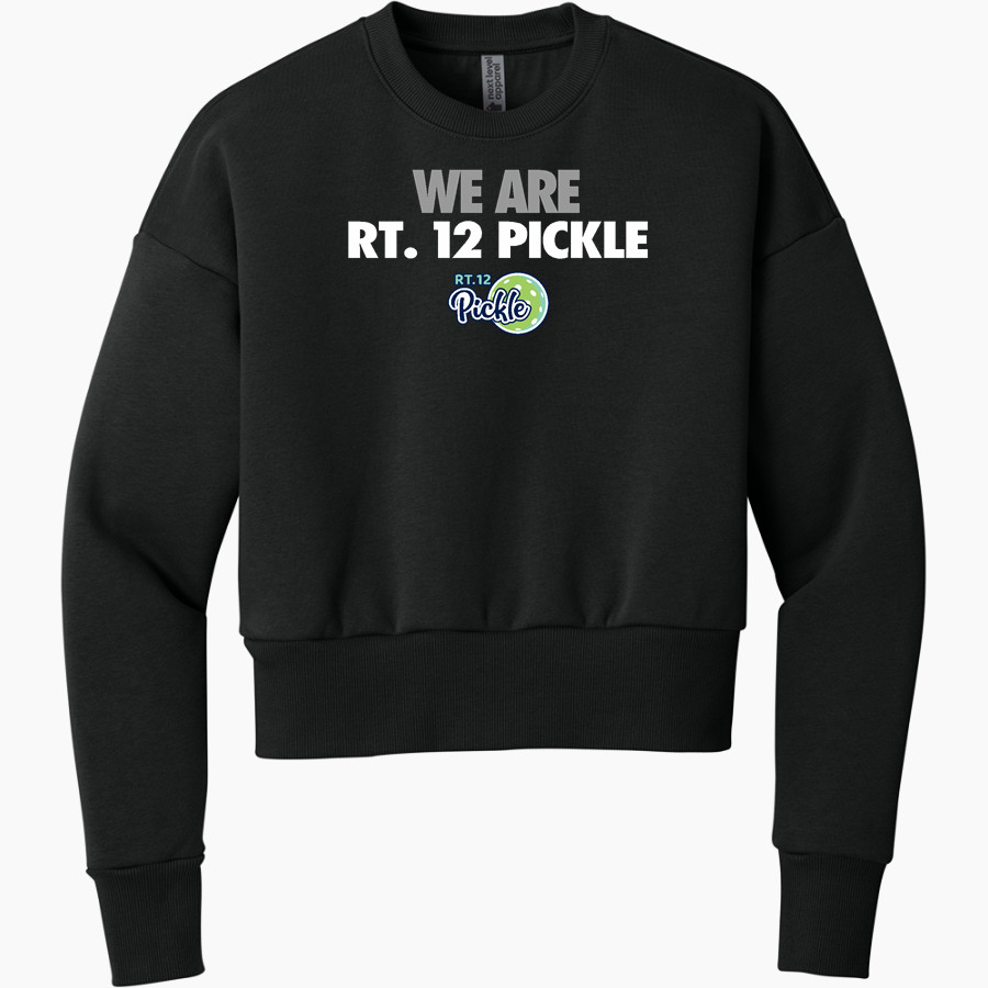 Rt. 12 Pickle Rt. 12 Pickle <span class="pdp-name-mascot">Rt. 12 Pickle</span> Next Level Apparel Women's Heavyweight Sweatshirt