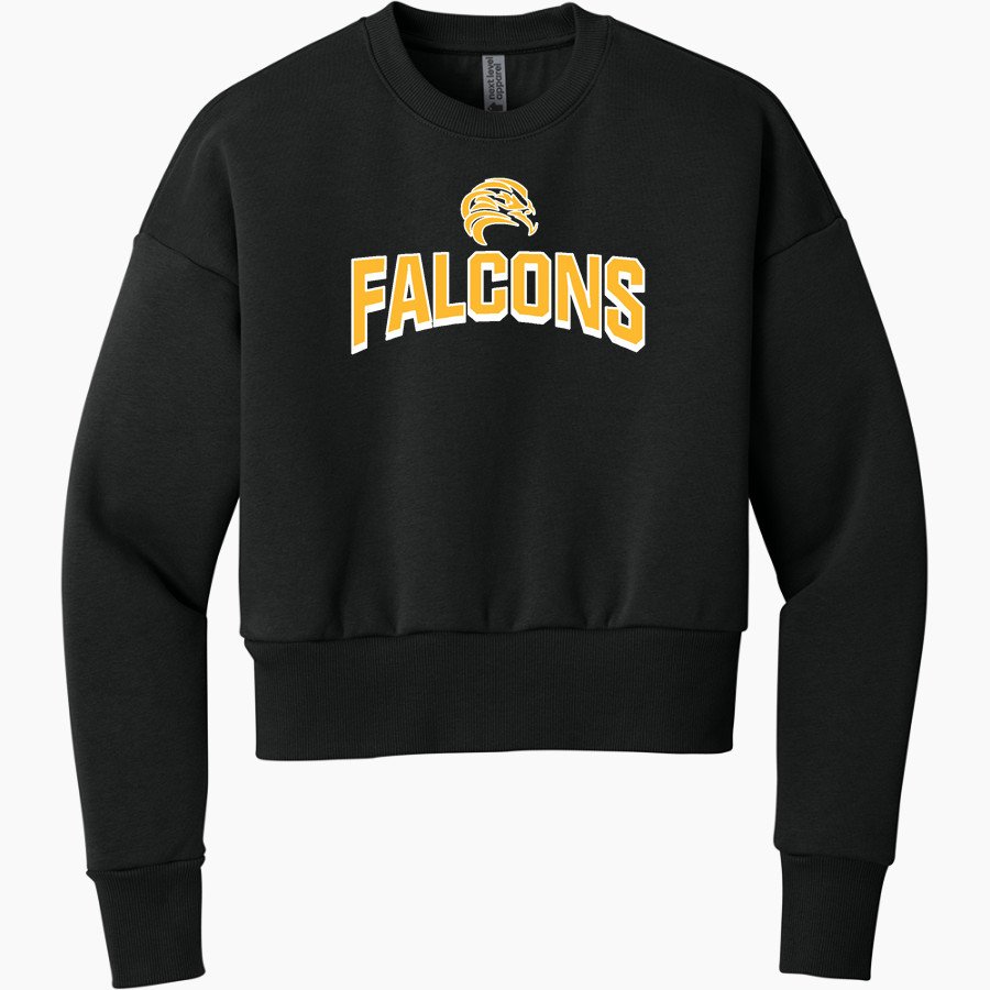CENTRAL TECH SCHOOL FALCONS <span class="pdp-name-mascot">CENTRAL FALCONS</span> Next Level Apparel Women's Heavyweight Sweatshirt