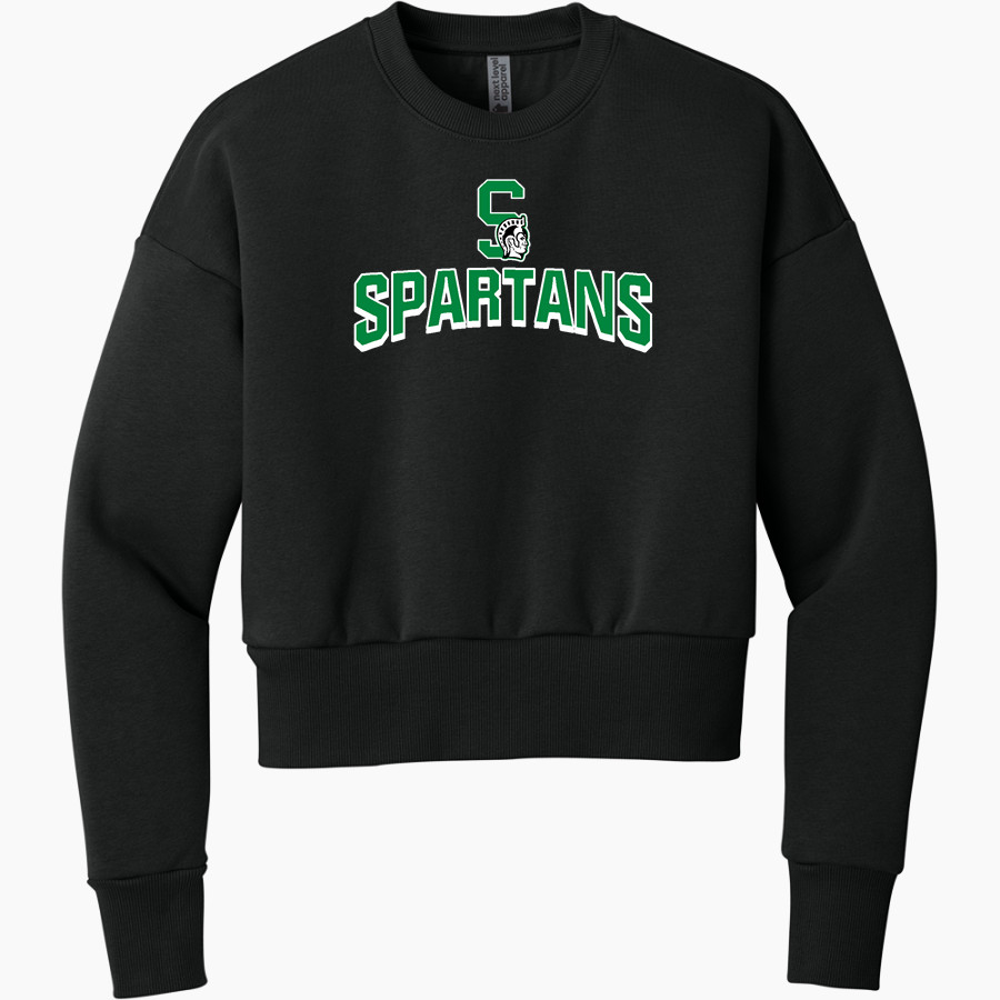 WEST MONONA HIGH SCHOOL SPARTANS Next Level Apparel Women's Heavyweight Sweatshirt