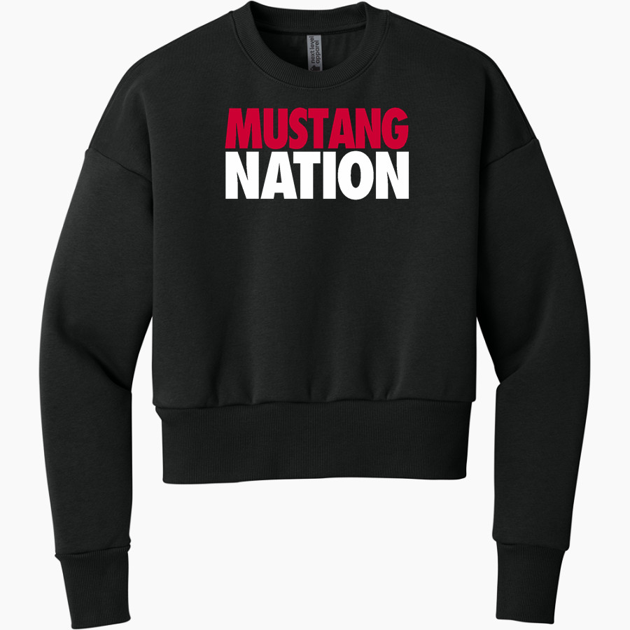 Monte Vista Mustangs <span class="pdp-name-mascot">Monte Vista Mustangs</span> Next Level Apparel Women's Heavyweight Sweatshirt