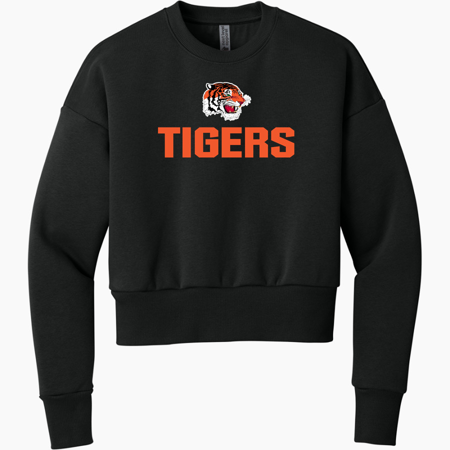 LANCASTER HIGH SCHOOL TIGERS Next Level Apparel Women's Heavyweight Sweatshirt