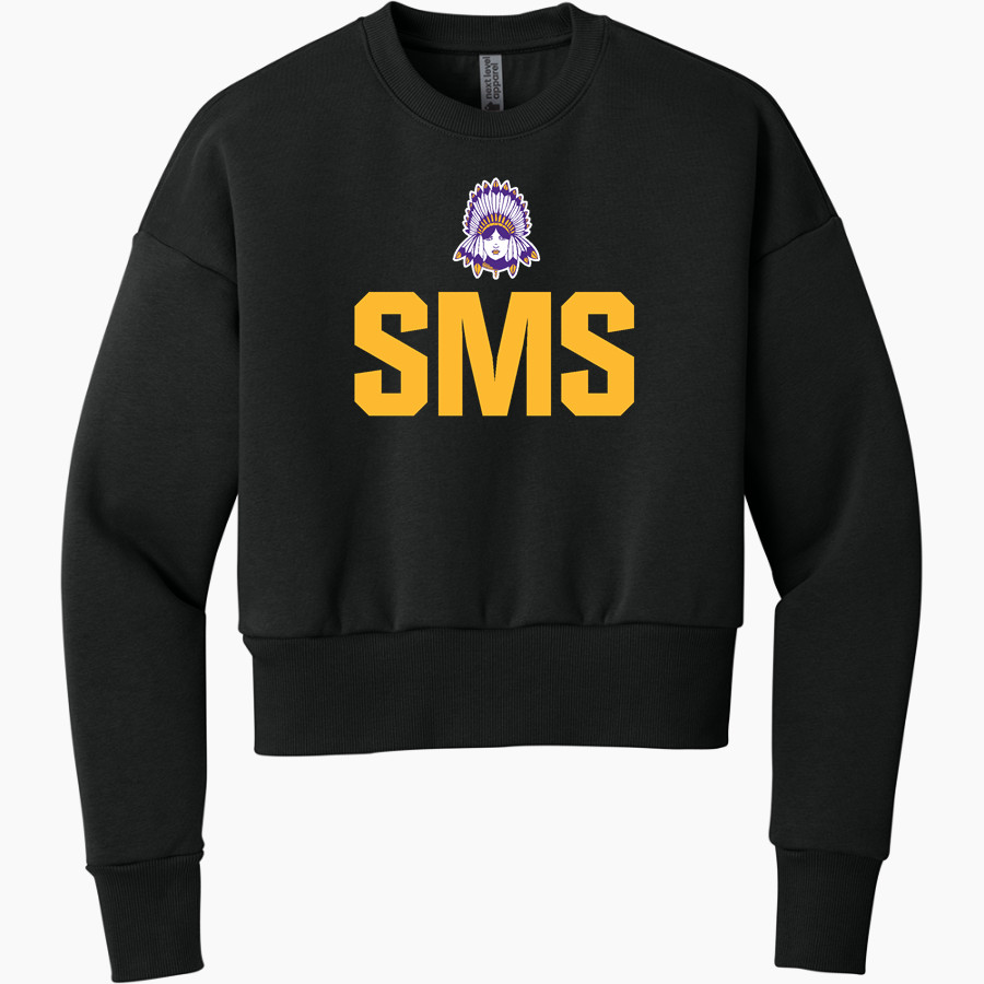 Scottsburg SMS <span class="pdp-name-mascot">Scottsburg SMS</span> Next Level Apparel Women's Heavyweight Sweatshirt