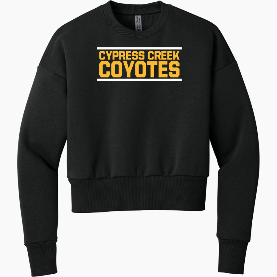 Cypress Creek Coyotes <span class="pdp-name-mascot">Cypress Creek Coyotes</span> Next Level Apparel Women's Heavyweight Sweatshirt
