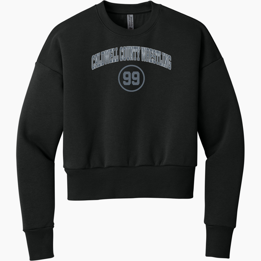 Caldwell County Wrestling Missourries <span class="pdp-name-mascot">Caldwell County Wrestling Missourries</span> Next Level Apparel Women's Heavyweight Sweatshirt