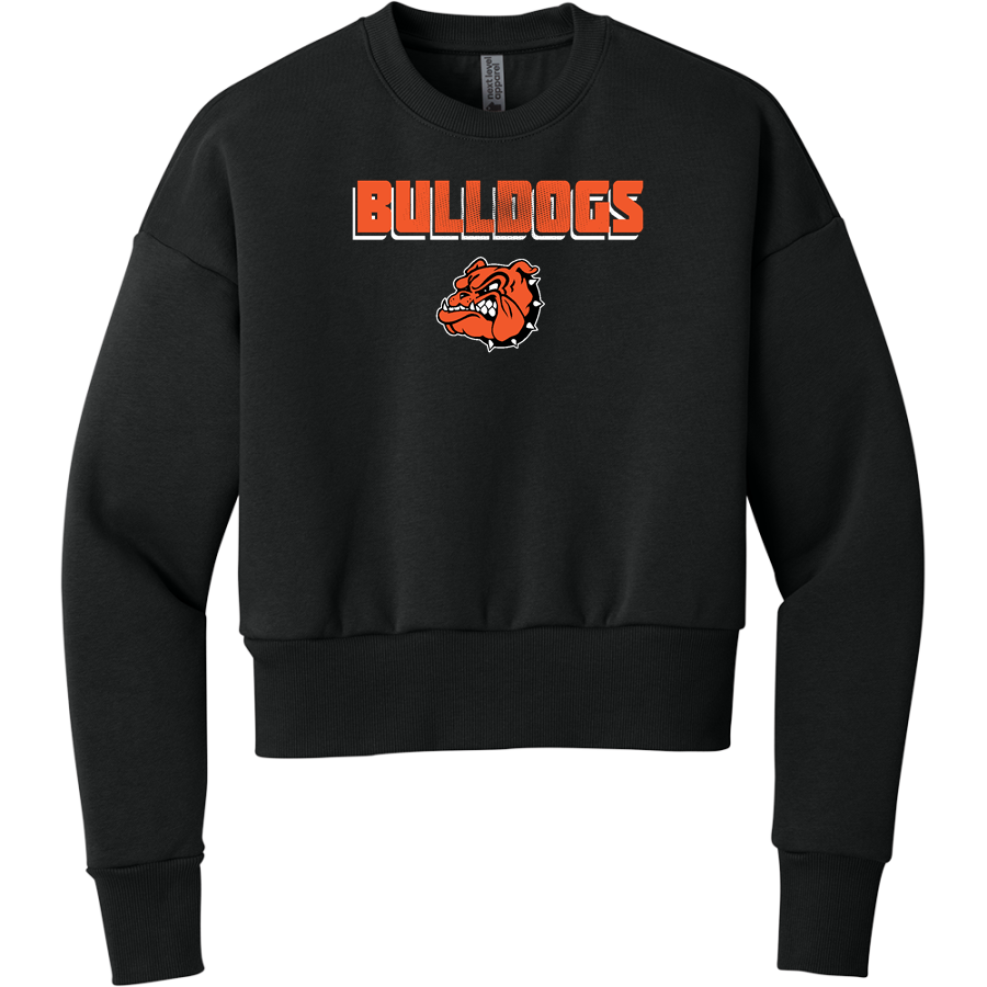 Scranton Bulldogs <span class="pdp-name-mascot">Scranton Middle School Bulldogs</span> Next Level Apparel Women's Heavyweight Sweatshirt