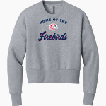 Firebirds Fastpitch The Official Online Store Next Level Apparel Women's Heavyweight Sweatshirt Front Thumbnail