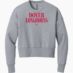 DOVER HIGH SCHOOL LONGHORNS Next Level Apparel Women's Heavyweight Sweatshirt Front Thumbnail